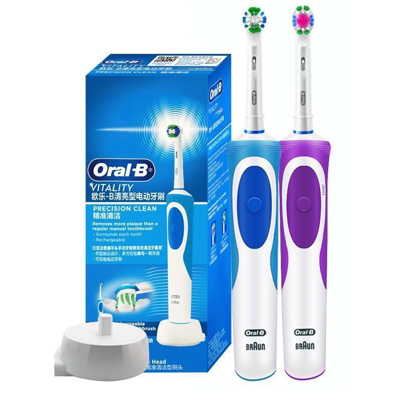 Germany OralB/Ole B Electric Toothbrush D12 Soft Hair Adult Couple Induction Rechargeable Rotary Whitening Toothbrush